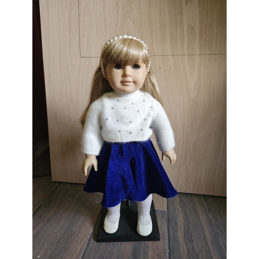 American Girl GOT #20 Gray Eyes Blonde Hair 1996 Hanukkah Outfit Pleasant Co